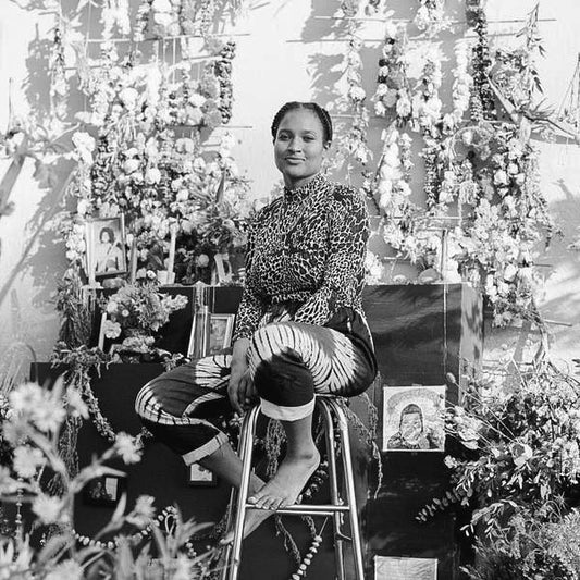 Portrait of artist and chef Salimatu Amabebe, founder of Black Feast and this month’s Love In Action feature.