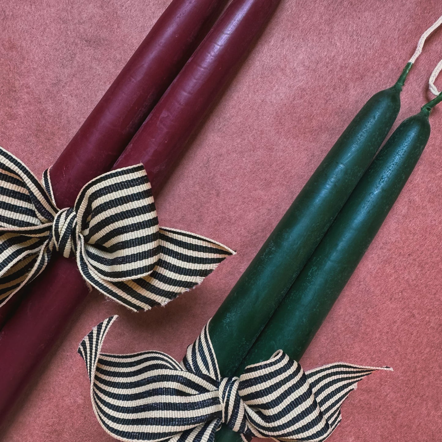Beeswax Taper Candles