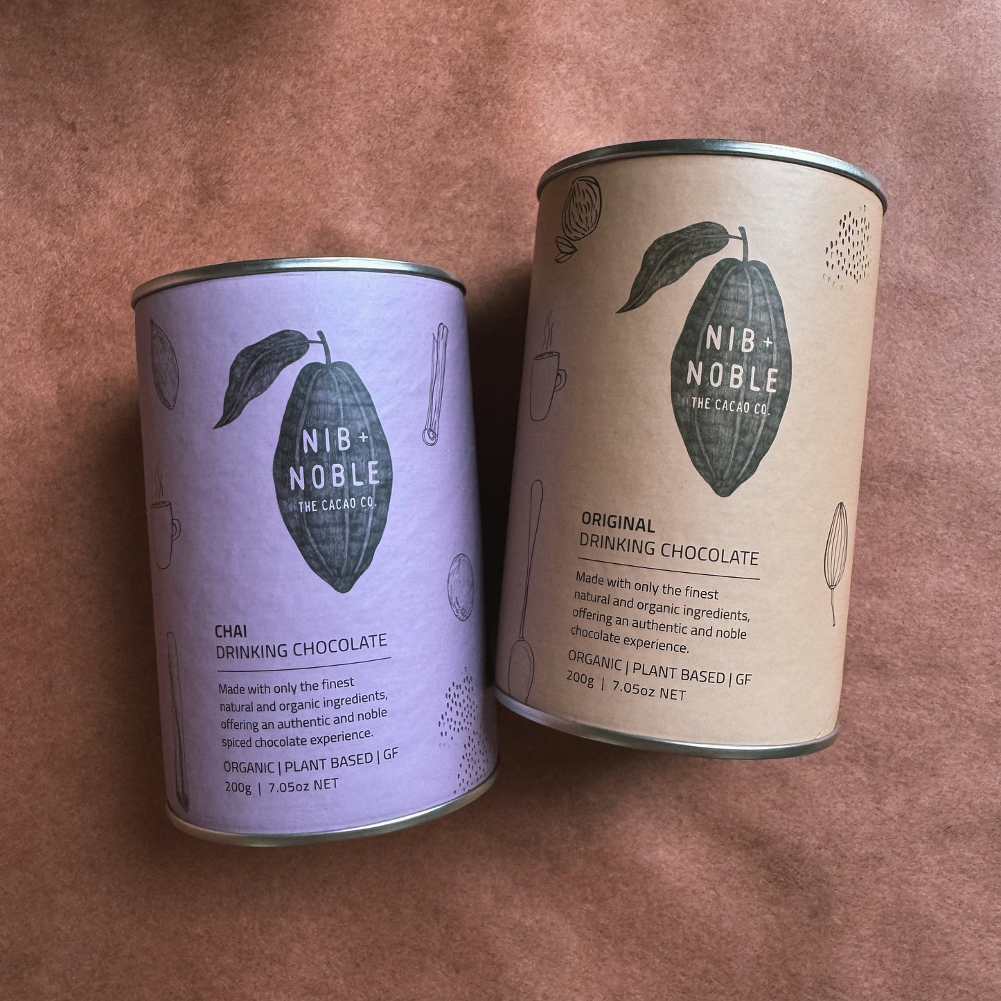Organic Drinking Chocolate | Original & Chai Spice