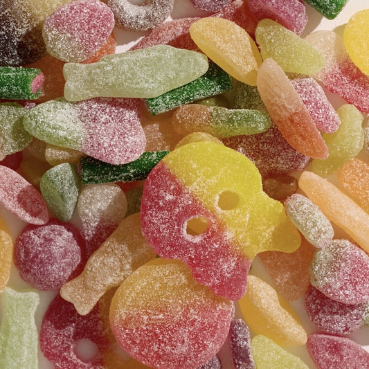 Swedish Sour Gummy Candy Mix