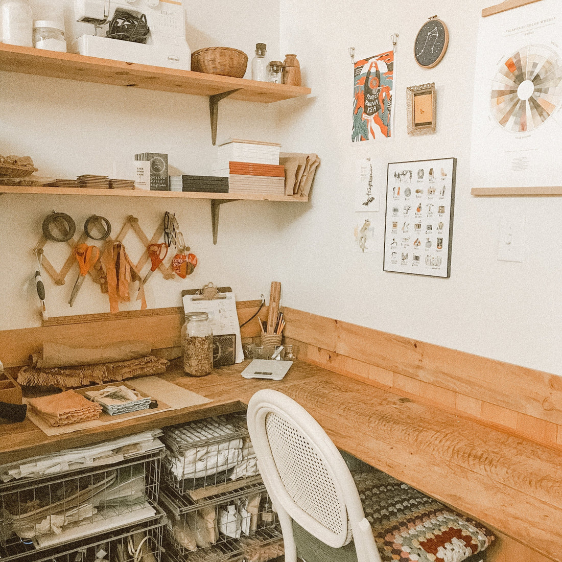 A Colorful History of My Creative Spaces. | Hina Luna