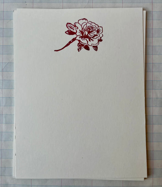 Gold Foil Pressed Stationary
