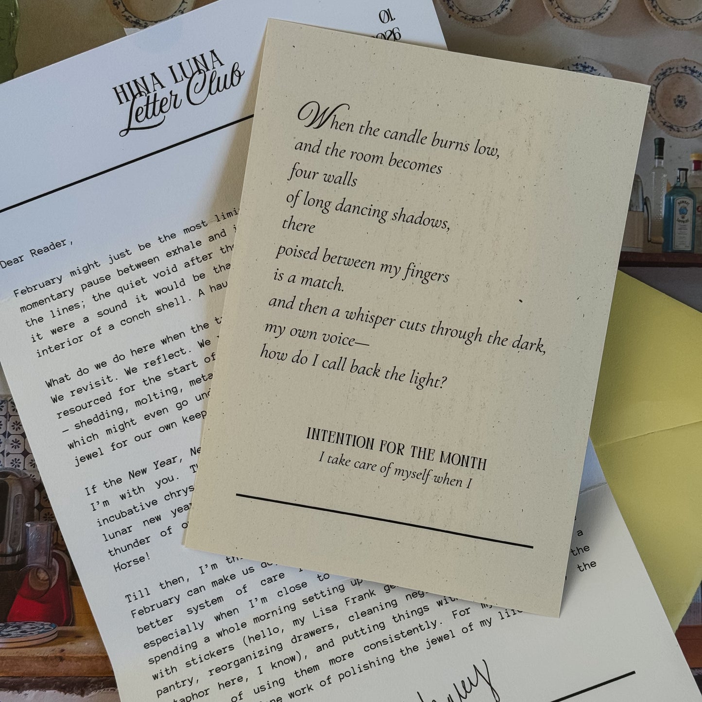 Hina Luna Letter Club