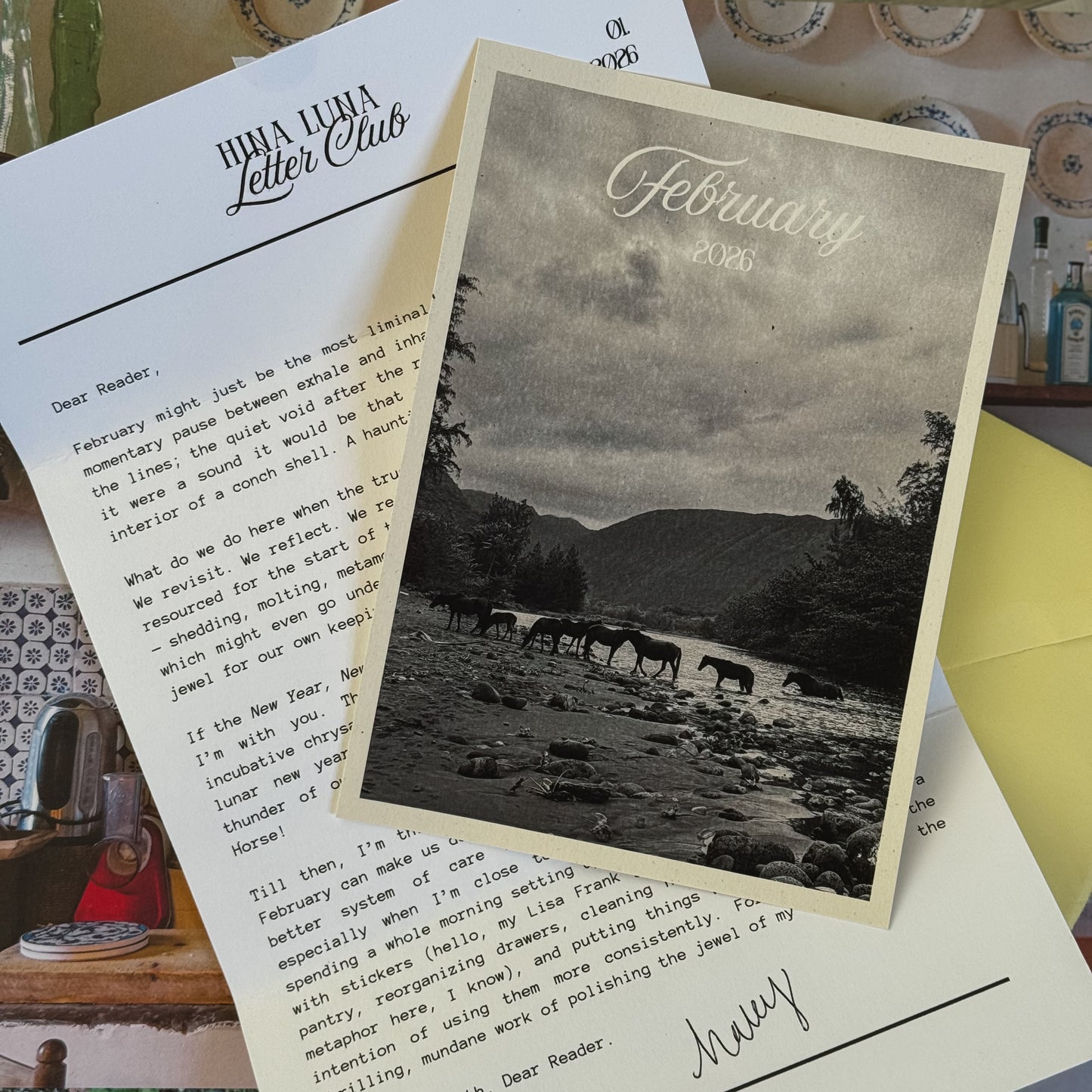 Hina Luna Letter Club