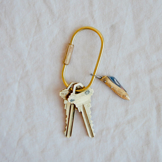 Brass Key Ring