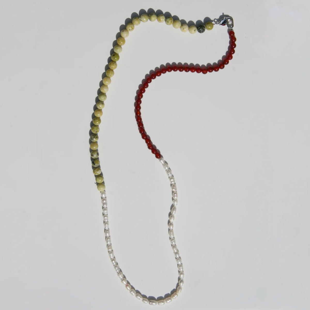 Mikaela Double-Strand Beaded Necklace