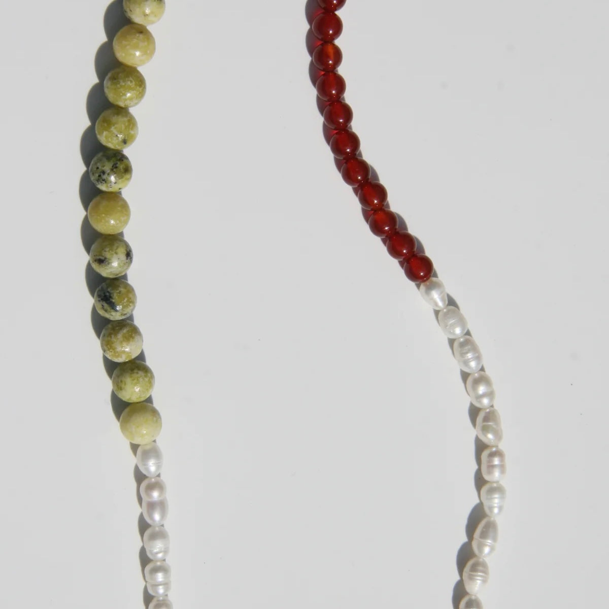 Mikaela Double-Strand Beaded Necklace