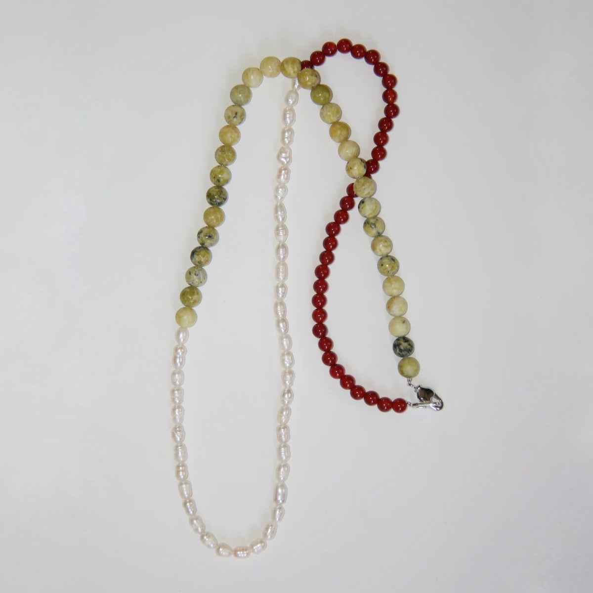 Mikaela Double-Strand Beaded Necklace