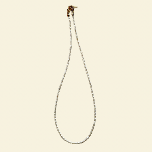 Rice Pearl Necklace