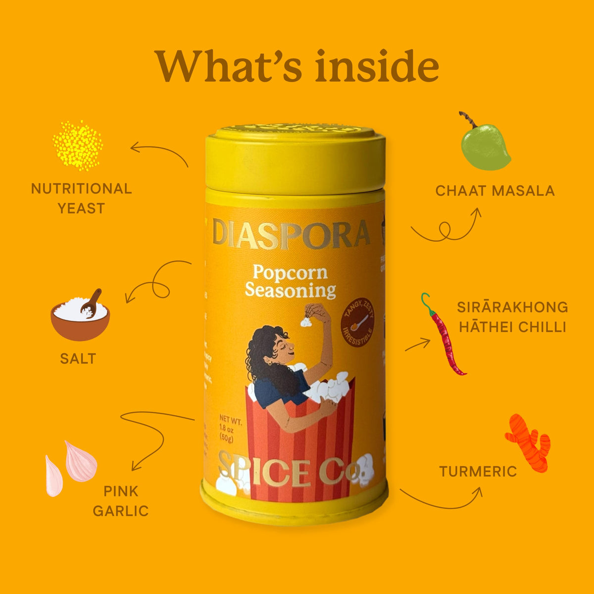 Diaspora Co. Popcorn Seasoning