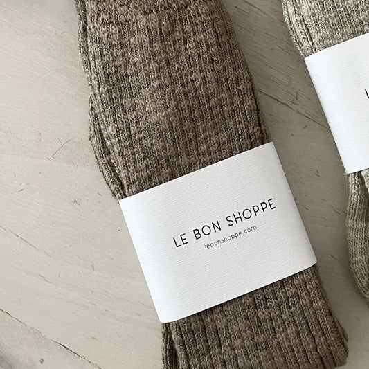 Flax Cotton Cottage Socks