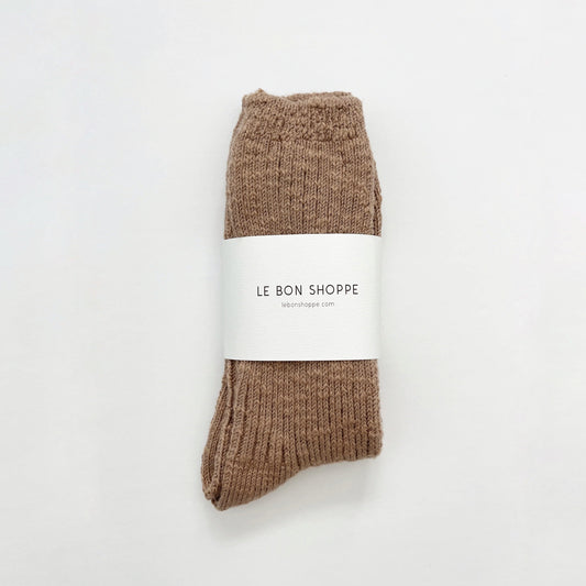 Toffee Cotton Cottage Socks