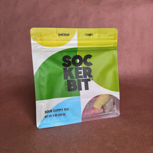 Swedish Sour Gummy Candy Mix