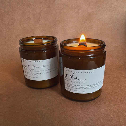 Essential Oil & Soy Wax Candle