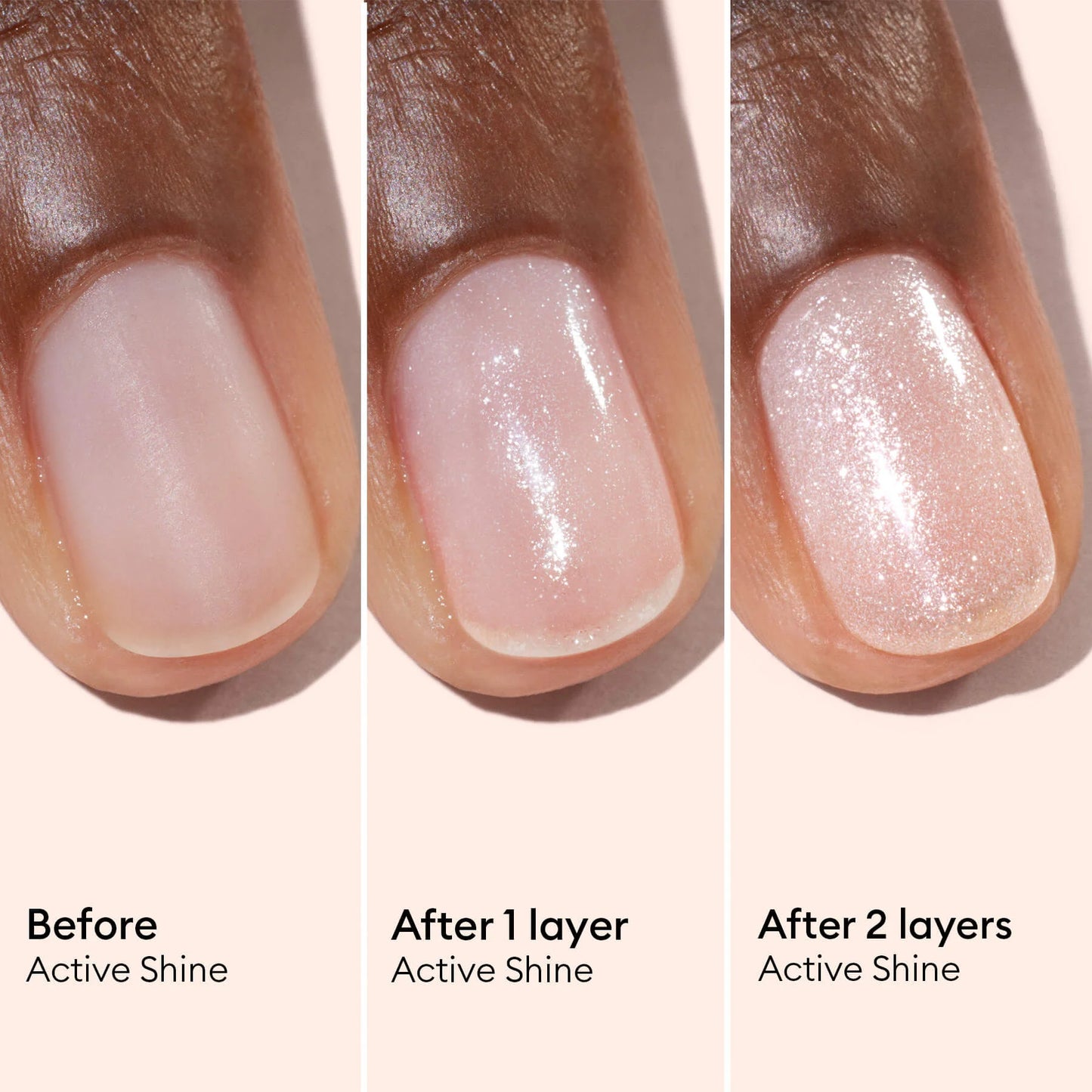 Active Shine Pearlescent Sheer Polish