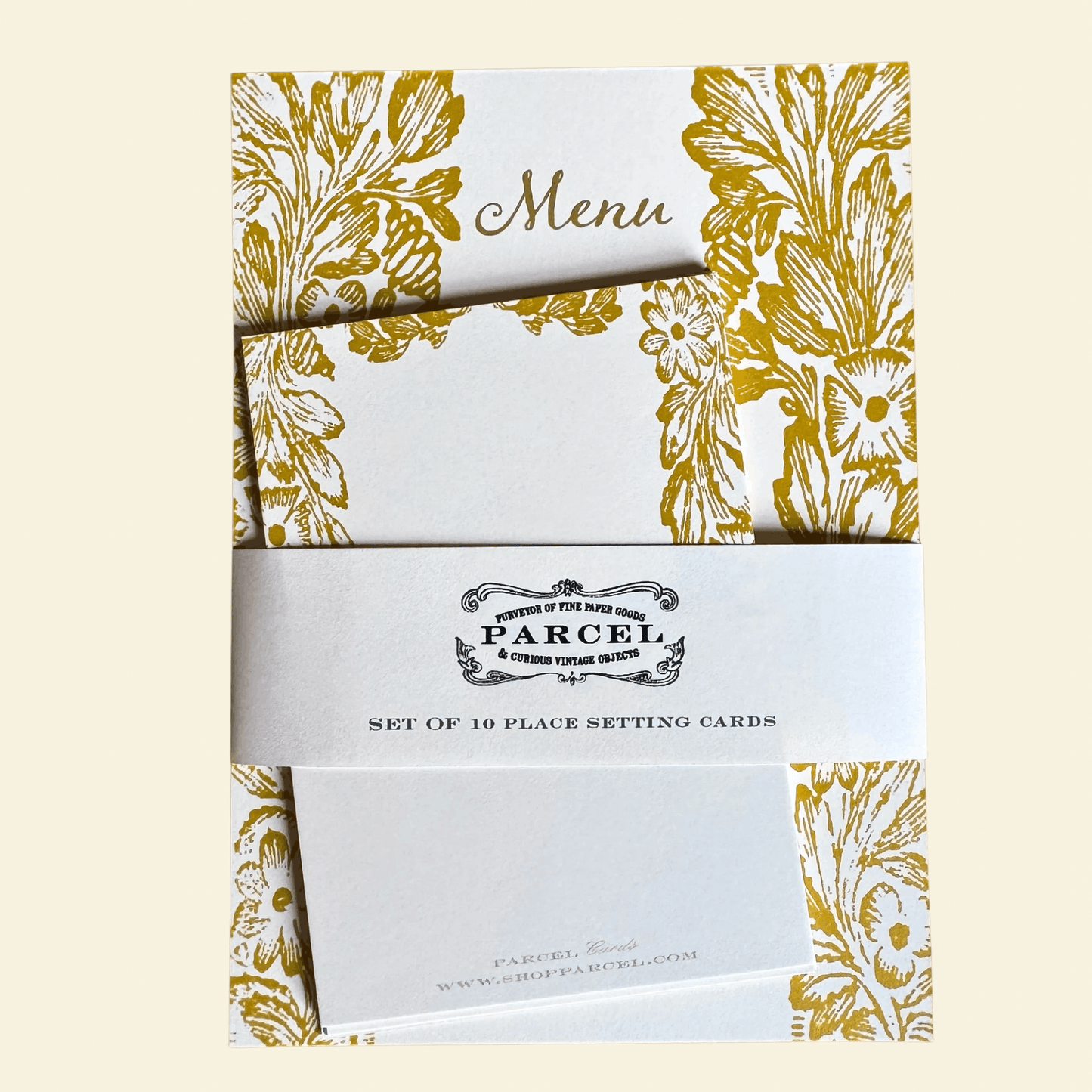 Menu & Placecard Set