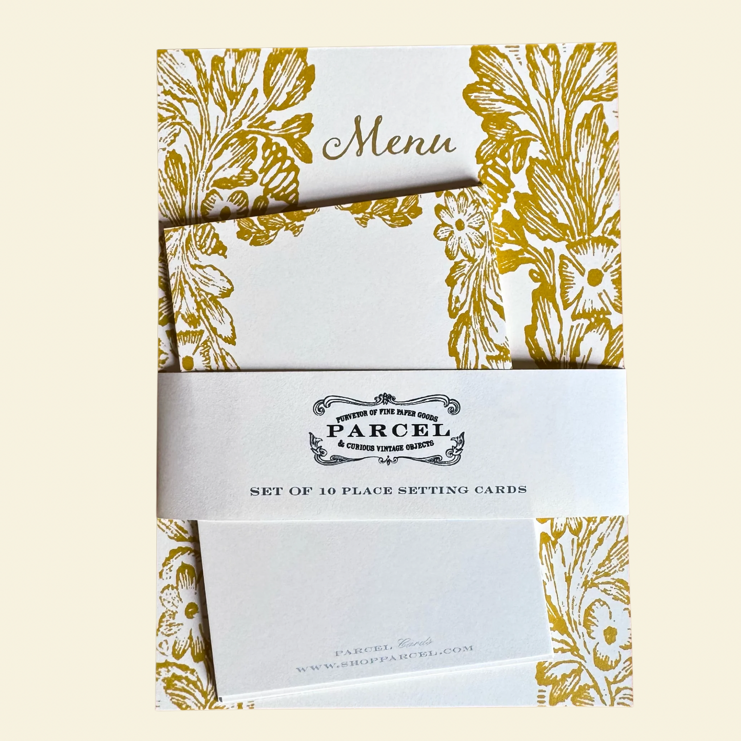 Menu & Placecard Set