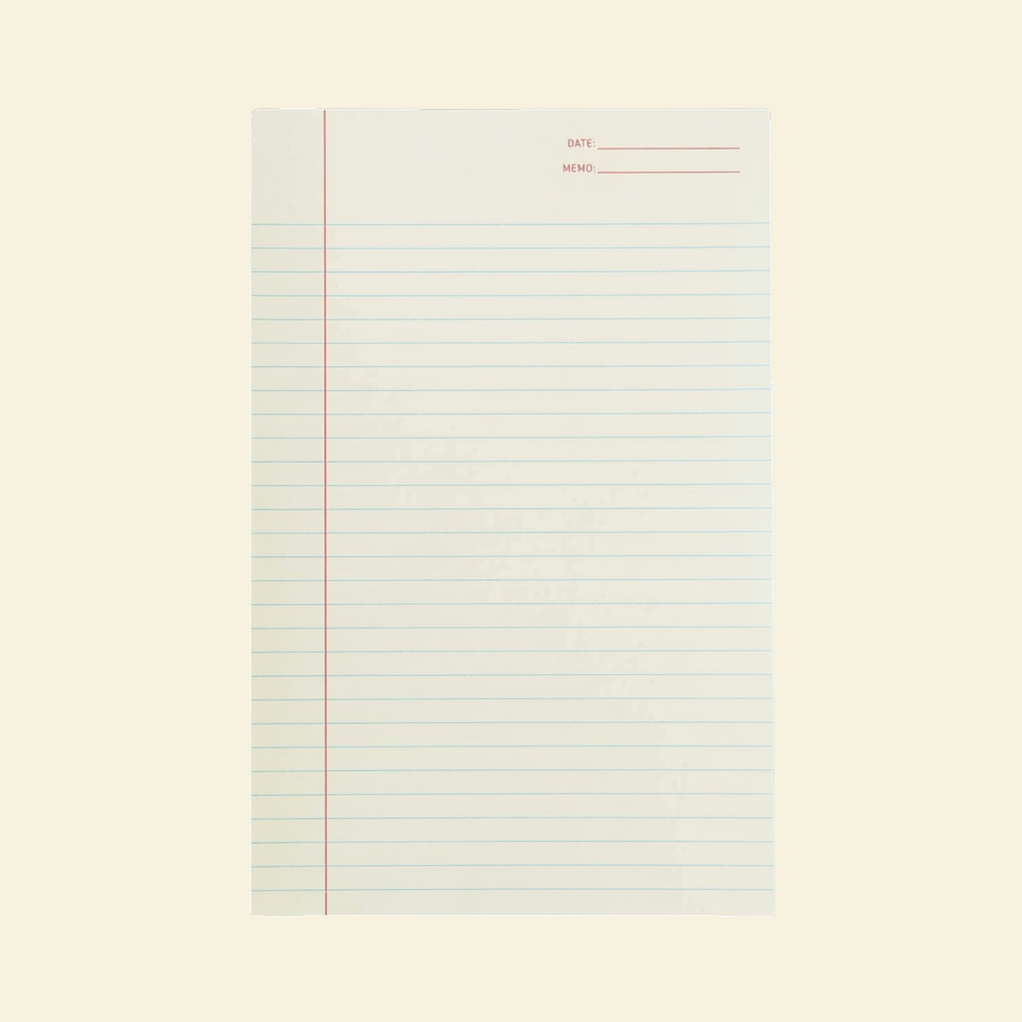 Lined Notepad
