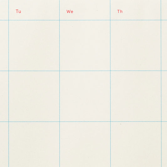 Open-Dated Weekly & Monthly Calendar Notepads
