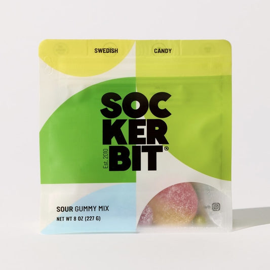 Swedish Sour Gummy Candy Mix
